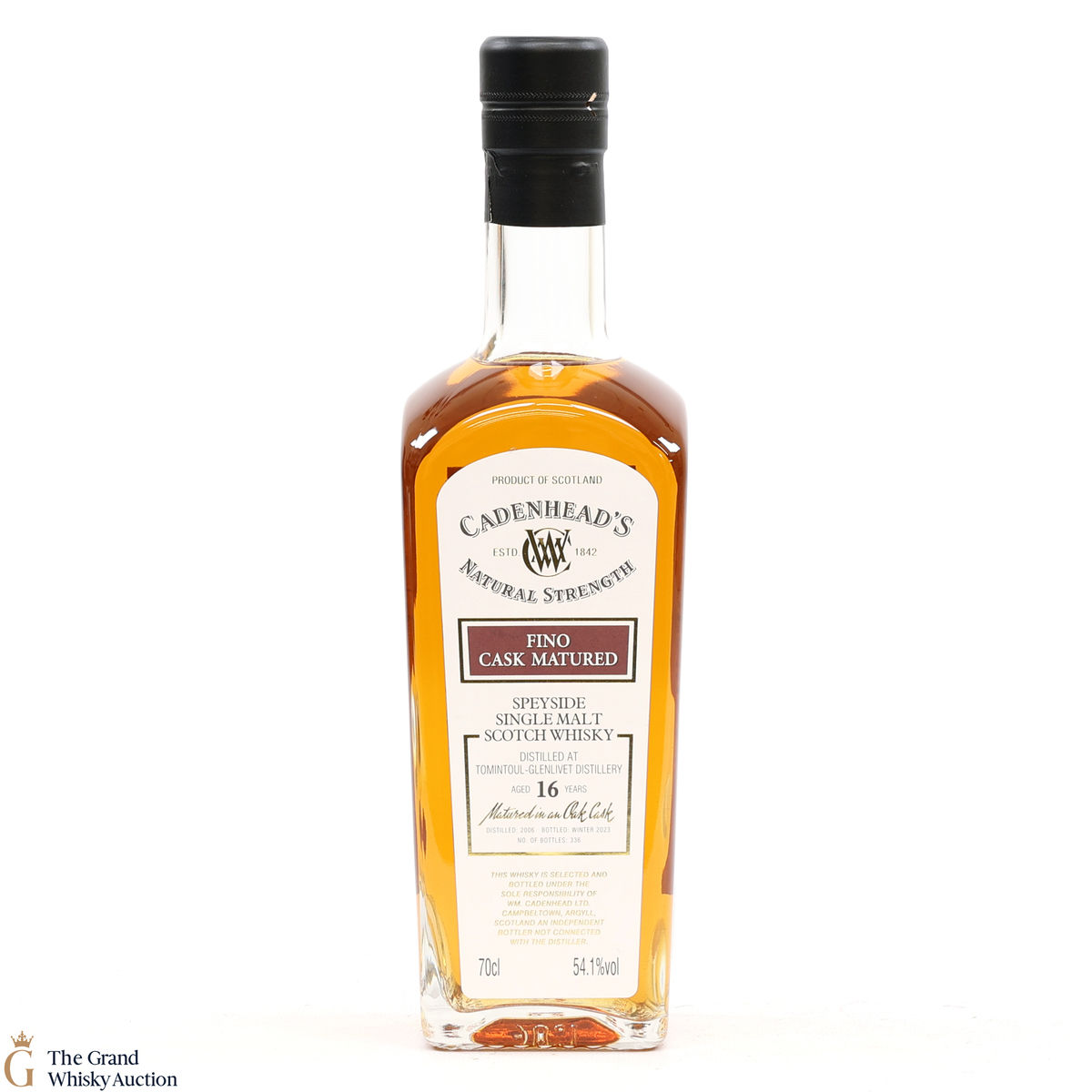 Tomintoul-Glenlivet - 16 Year Old 2006 - Cadenhead's Fino Cask 