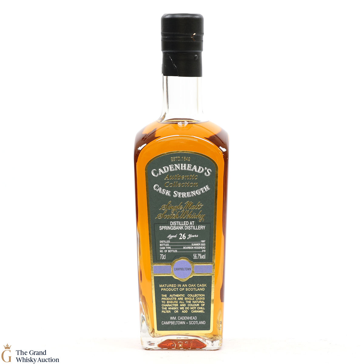 Springbank - 26 Year Old 1997 - Cask Strength - Cadenhead's