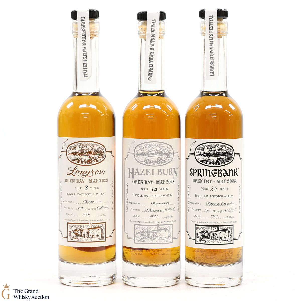 Campbeltown Malts Festival Open Day 2023 (3 x 35cl)