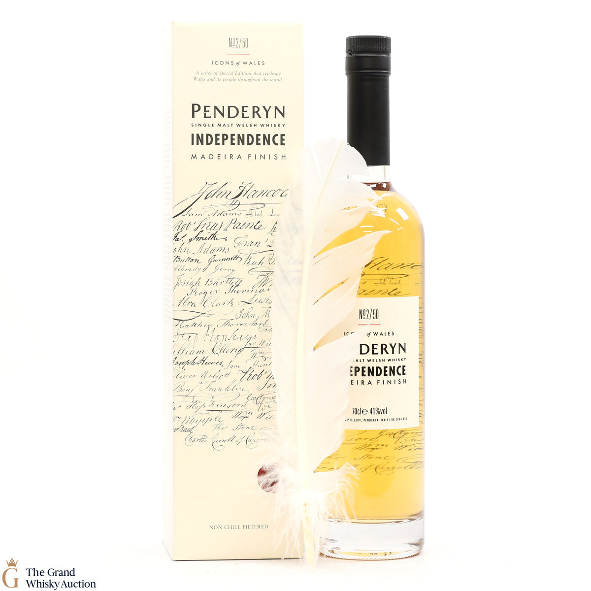 Penderyn - Icons of Wales #2 Independence - Madeira Finish 