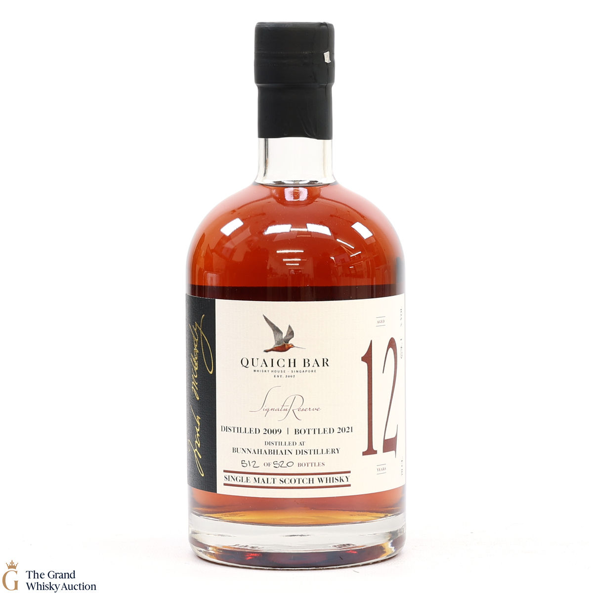 Bunnahabhain - 12 Year Old 2009 - Frank McHardy Series 3rd Release - Quaich Bar Signature Reserve Collection