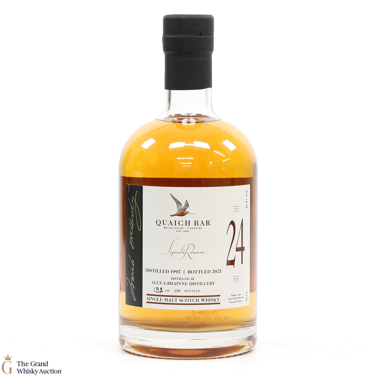 Allt-A-Bhainne - 24 Year Old 1997 - Frank McHardy Series 8th Release - Quaich Bar Signature Reserve Collection