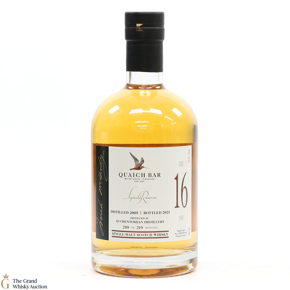 Auchentoshan - 16 Year Old 2005 - Frank McHardy Series 10th Release - Quaich Bar Signature Reserve Collection