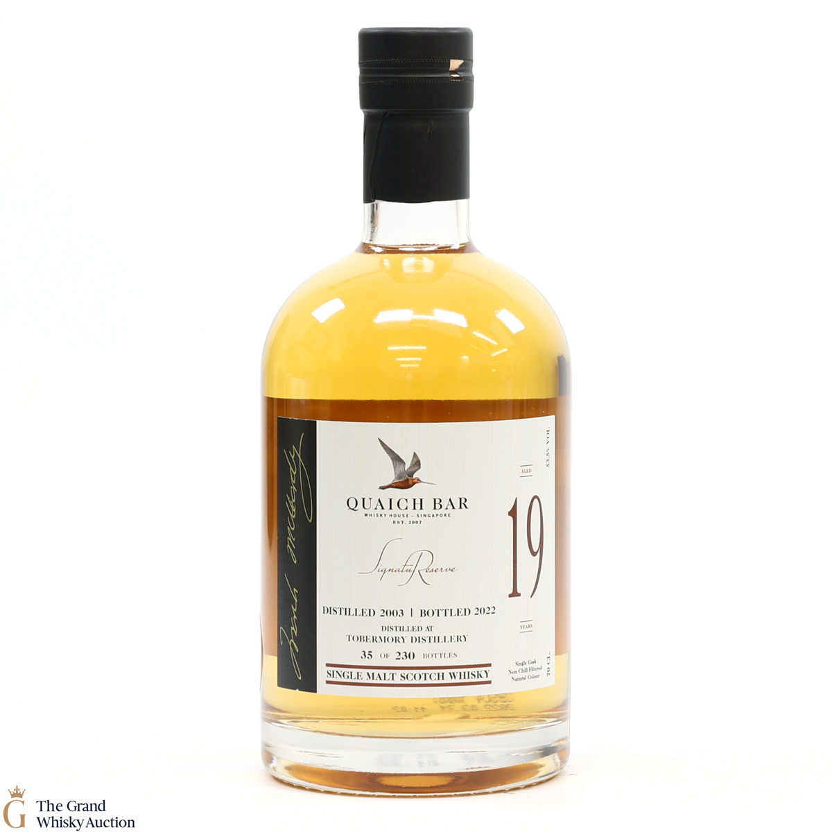 Tobermory - 19 Year Old 2003 - Frank McHardy Series 14th Release - Quaich Bar Signature Reserve Collection