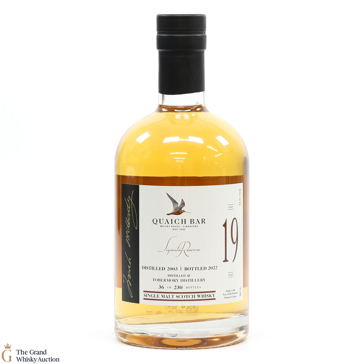 Tobermory - 19 Year Old 2003 - Frank McHardy Series 14th Release - Quaich Bar Signature Reserve Collection