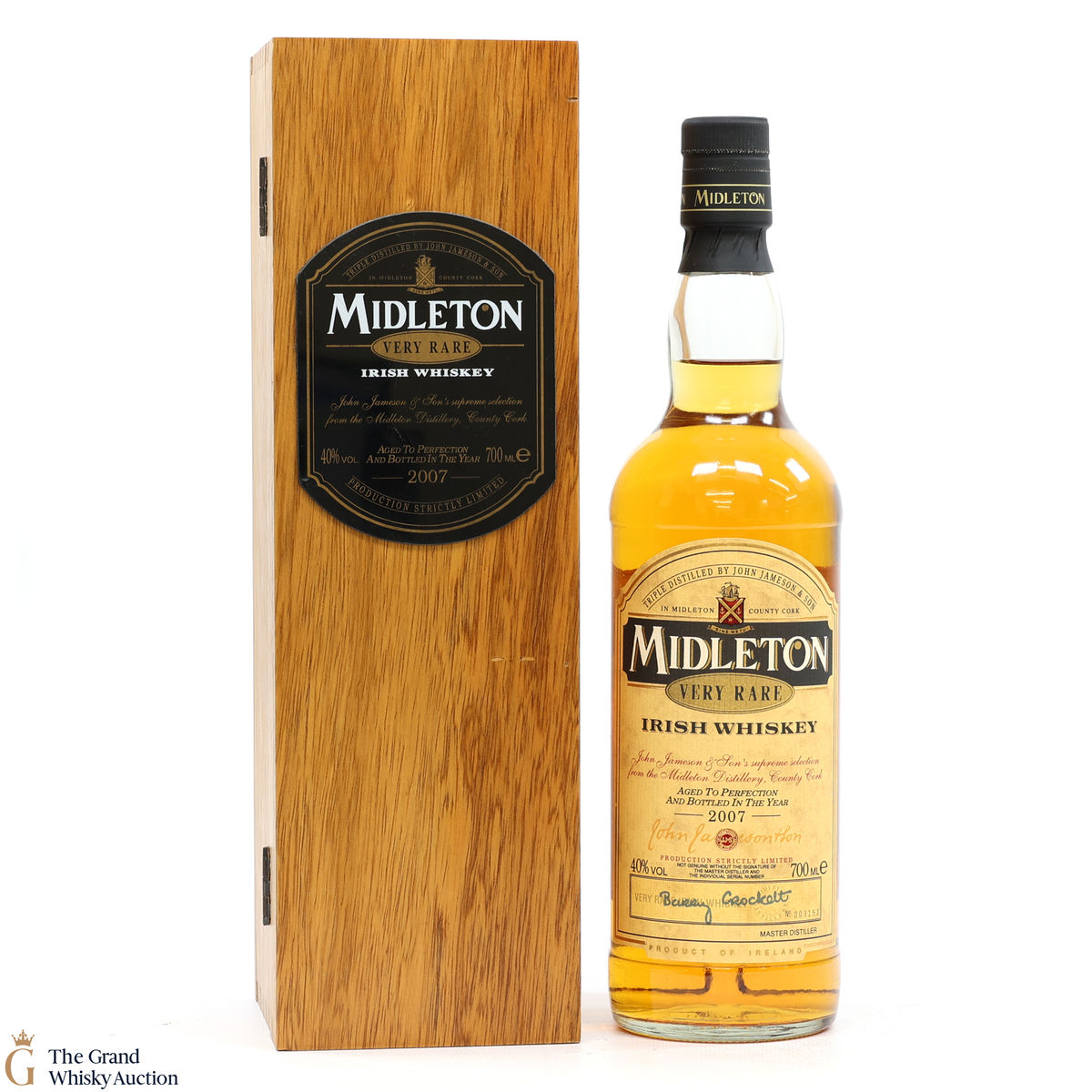 Midleton - Very Rare - 2007 Vintage Release - Irish Whiskey
