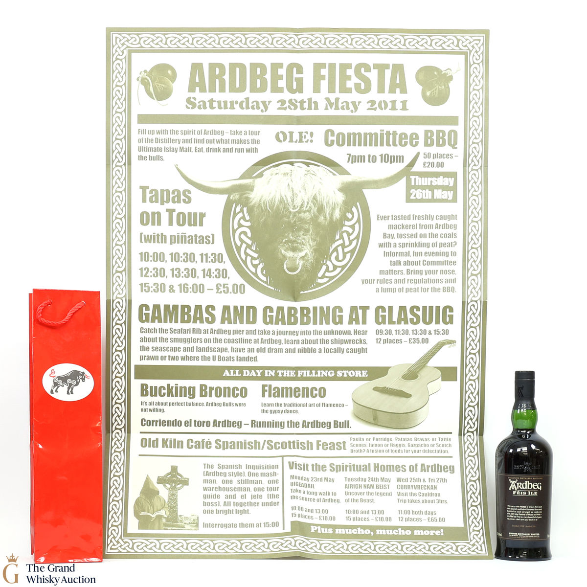 Ardbeg 1998 PX Casks / Feis Ile 2011 + Poster