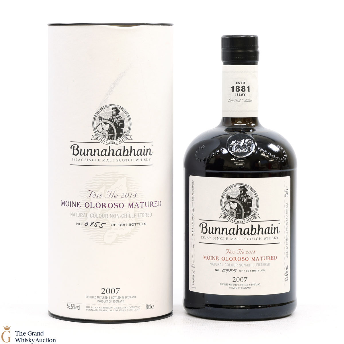Bunnahabhain - 2007 Moine Oloroso - Fèis Ìle 2018