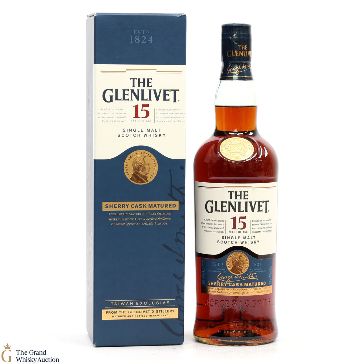 Glenlivet - 15 Year Old - Sherry Cask 2023 (Taiwan Exclusive)