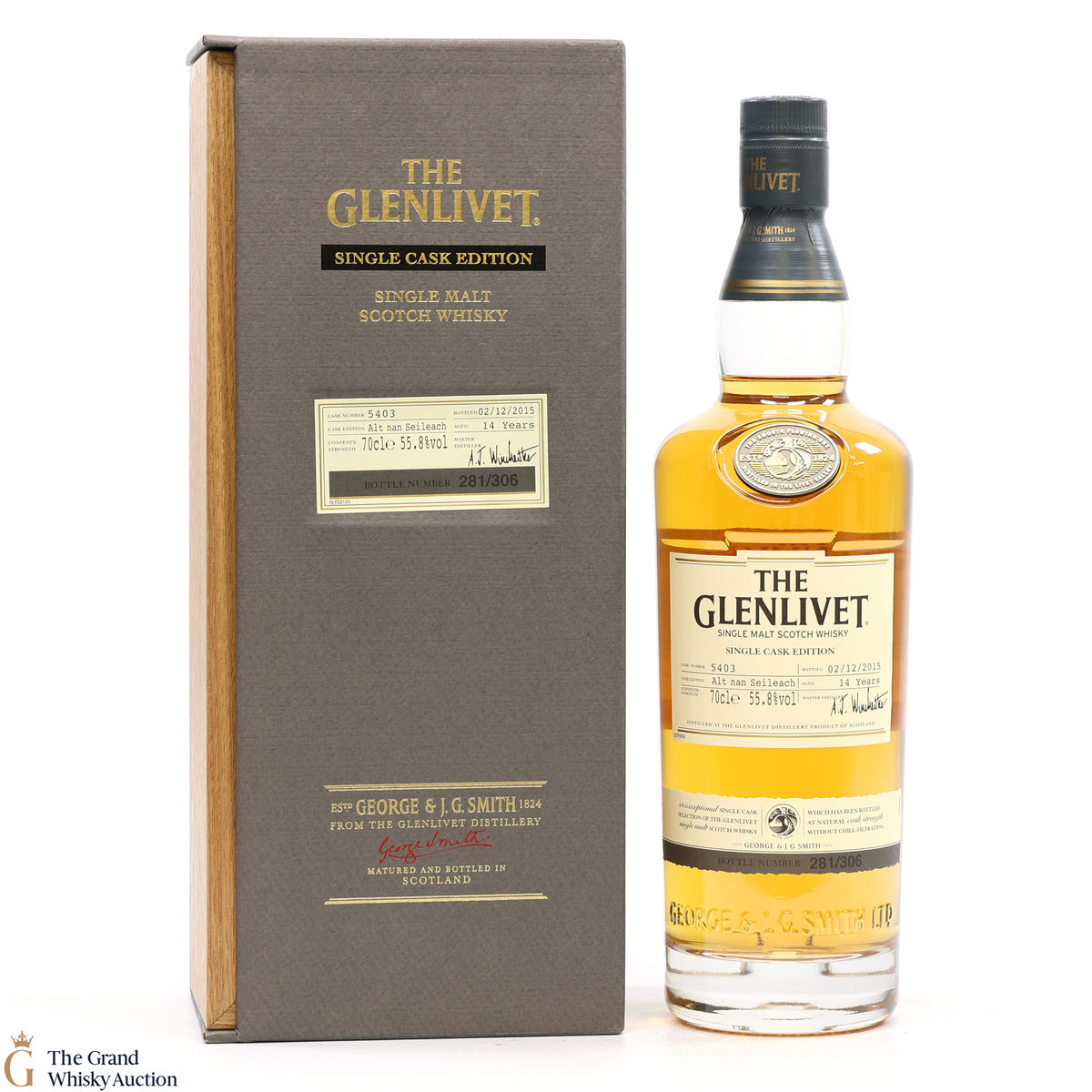 Glenlivet - 14 Year Old - Single Cask Edition #5403 - Alt nan Seileach