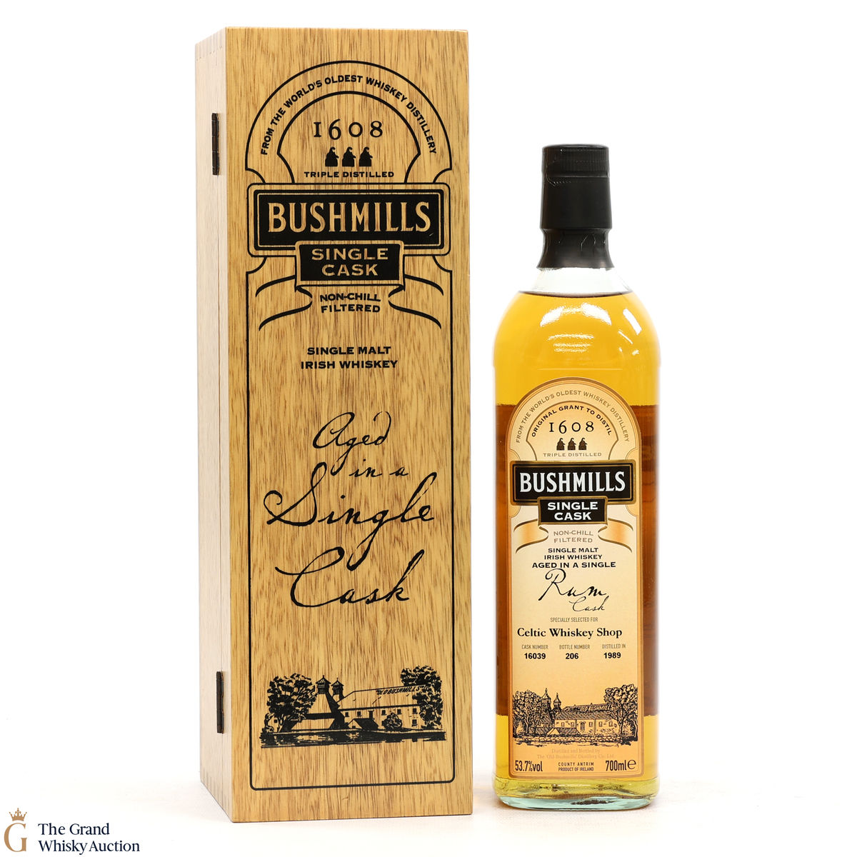 Bushmills - 1989 Single Rum Cask #16039 - Celtic Whisky Shop