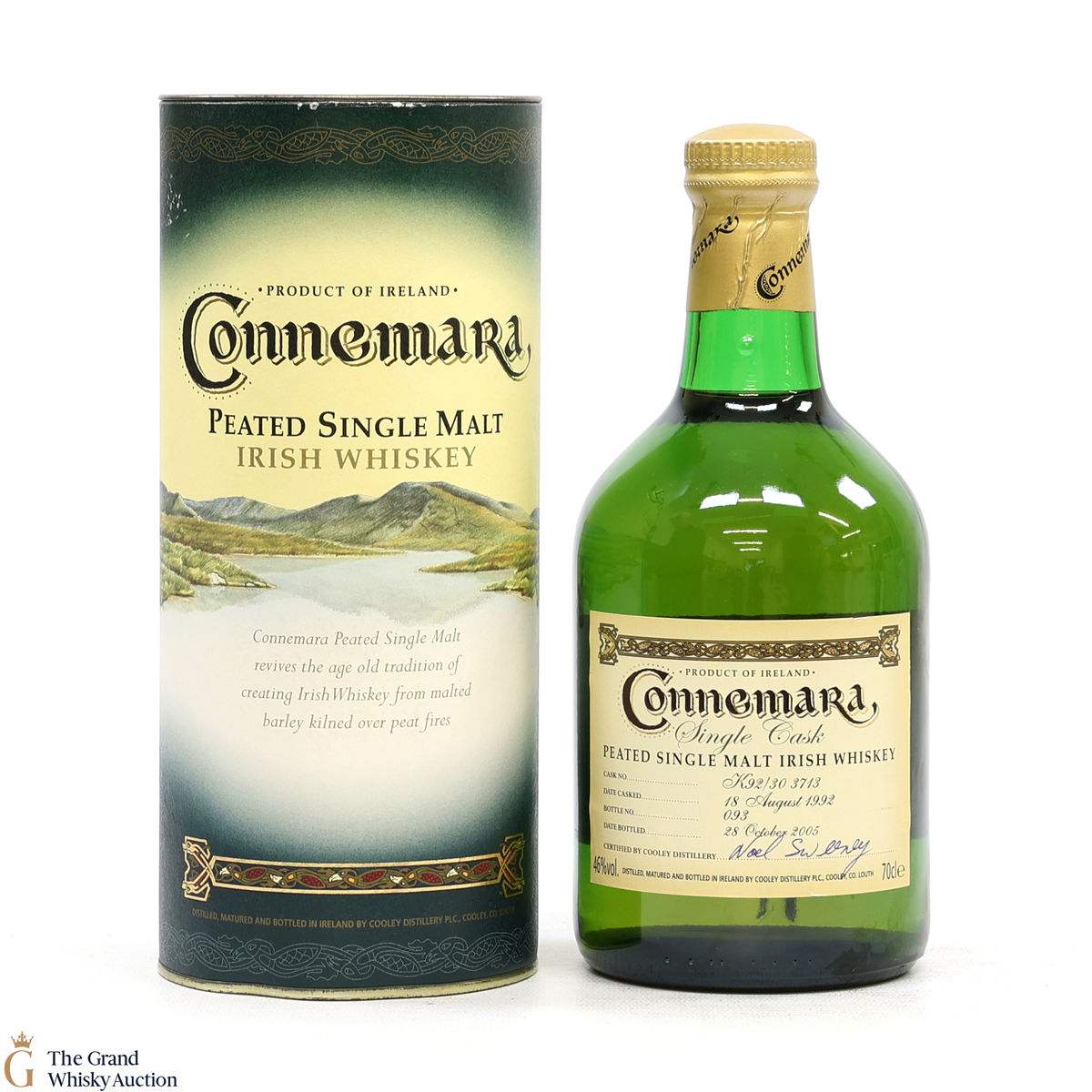 Connemara Irish Whiskey - 1992 Peated Single Cask 2005