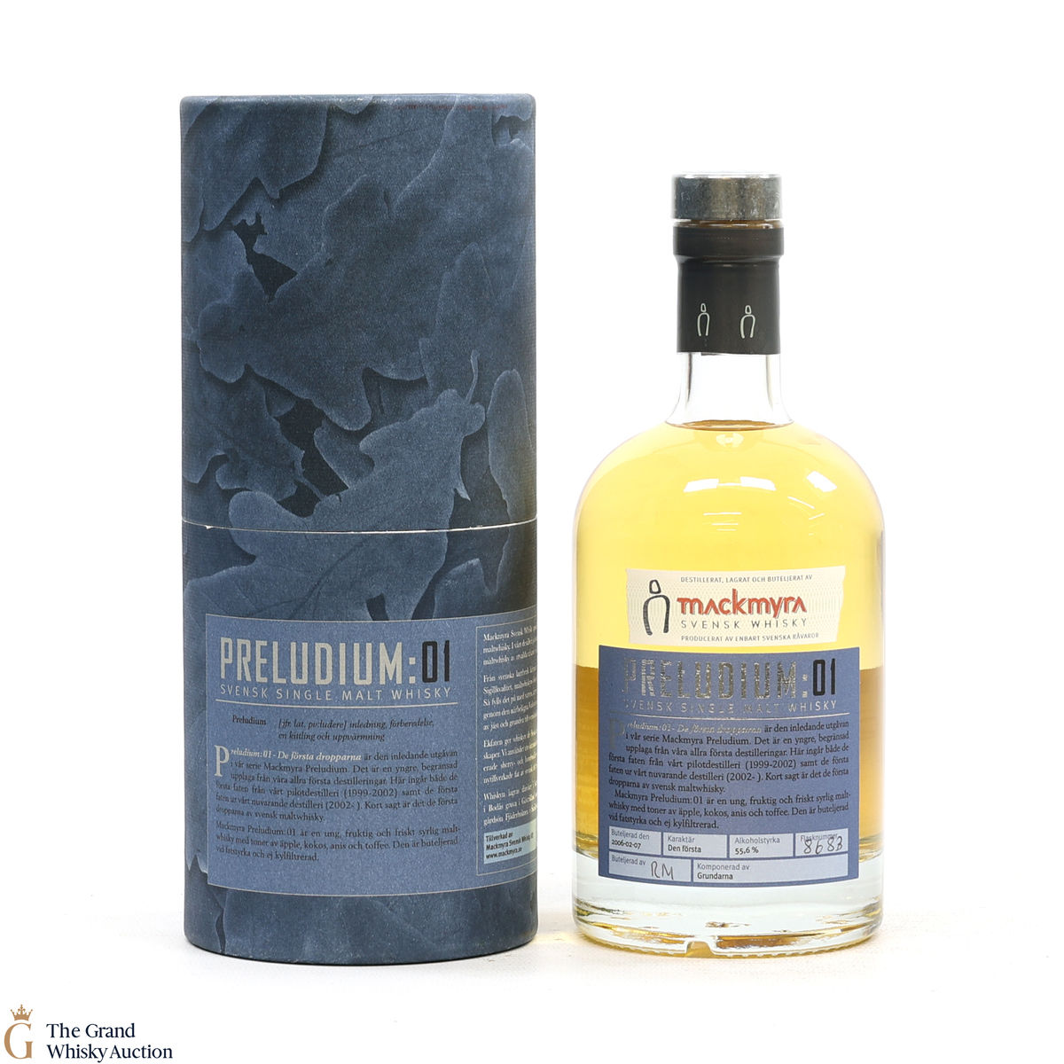 Mackmyra - Preludium: 01 De Första Dropparna (50cl)