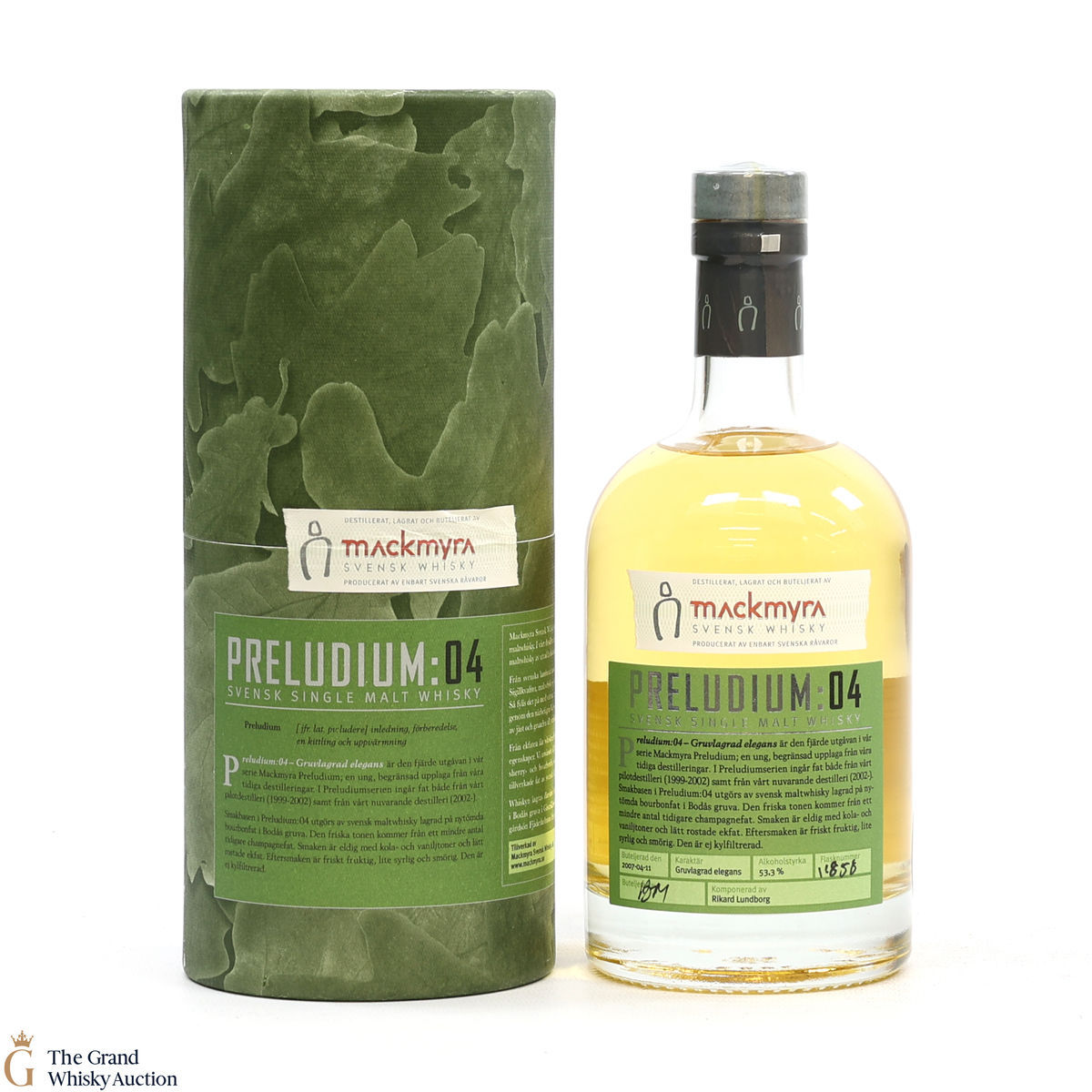 Mackmyra - Preludium: 04 Gruvlagrad Elegans (50cl)