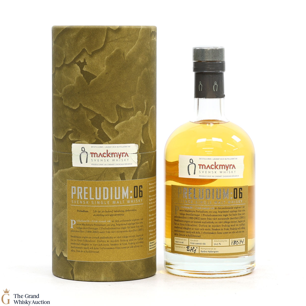 Mackmyra - Preludium: 06 Frisk svensk rök (50cl)