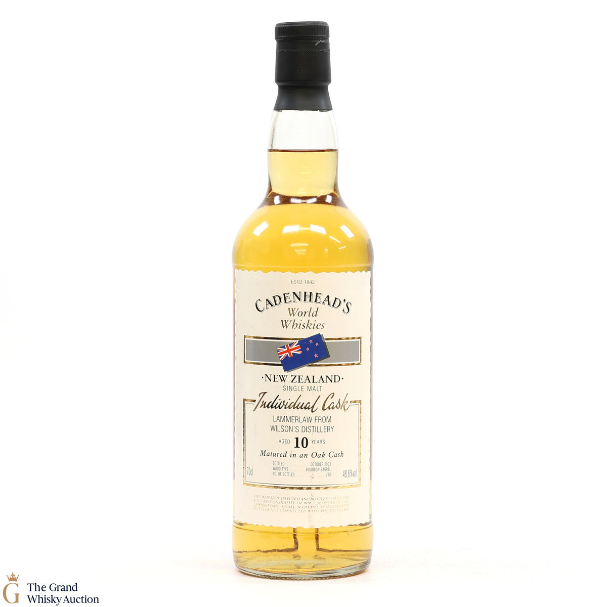 New Zealand - Lammerlaw - 10 Year Old - Cadenhead's World Whiskies