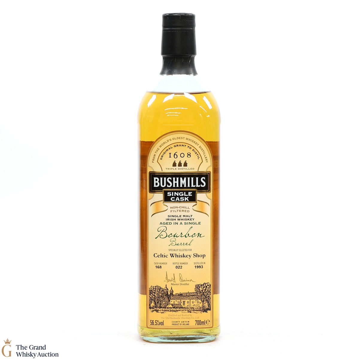 Bushmills - 1993 Single Bourbon Cask #168 - Celtic Whisky Shop