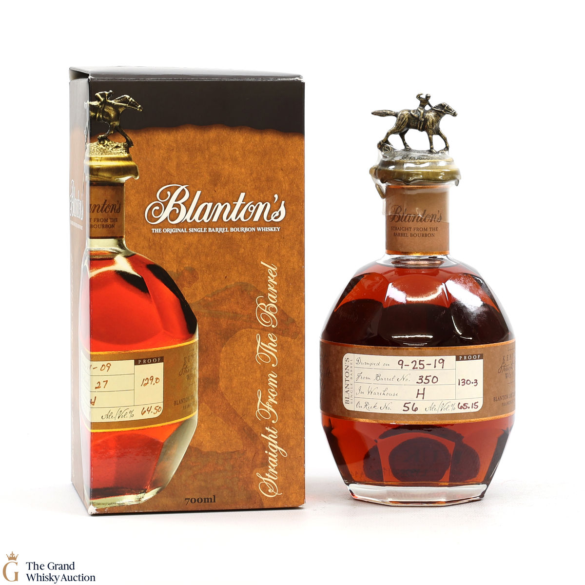 Blanton’s - Straight From The Barrel - Cask Strength 65.15%