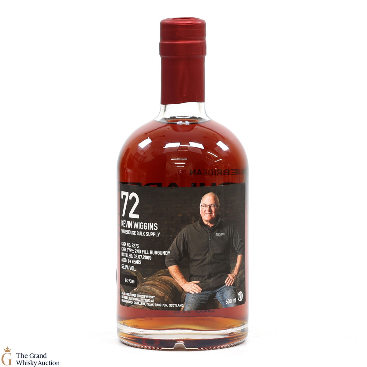 Bruichladdich - 14 Year Old - Valinch 72 - Kevin Wiggins #2273 (50cl)