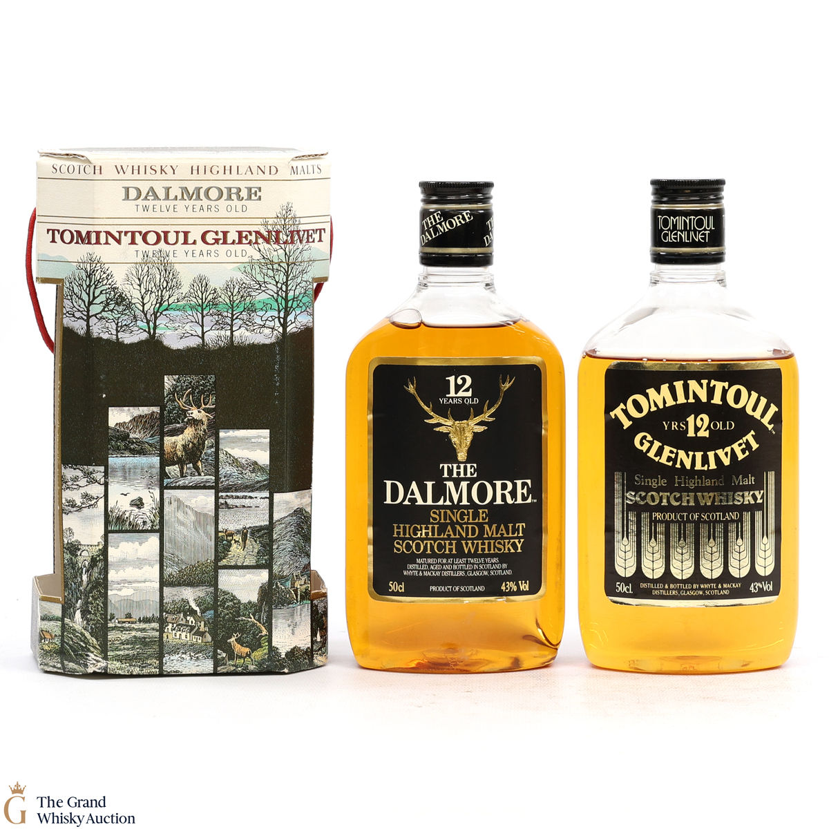 Dalmore / Tomintoul-Glenlivet - 12 Year Old - Gift Set (2x50cl)
