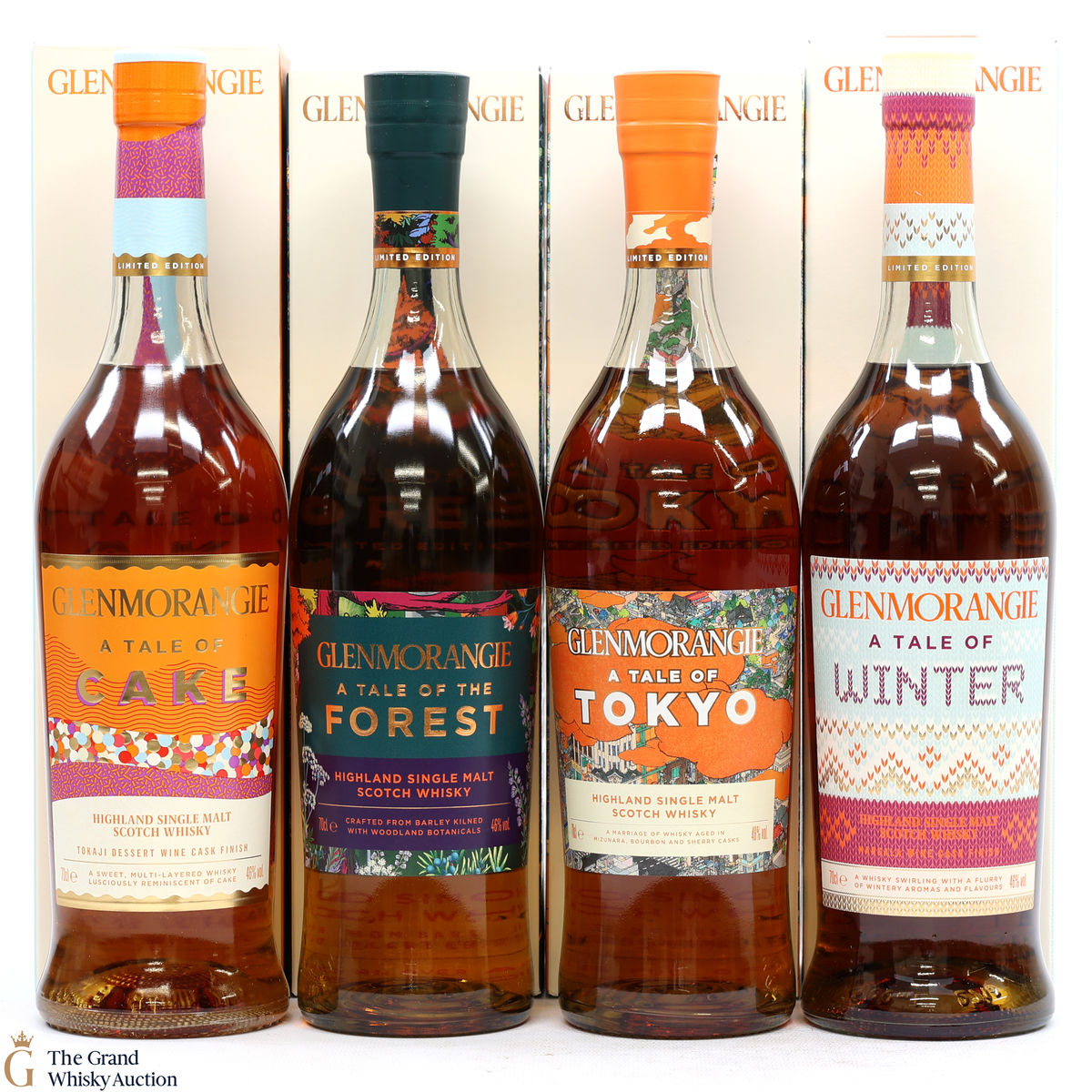 Glenmorangie - 'A Tale of' Series (4 x 70cl)