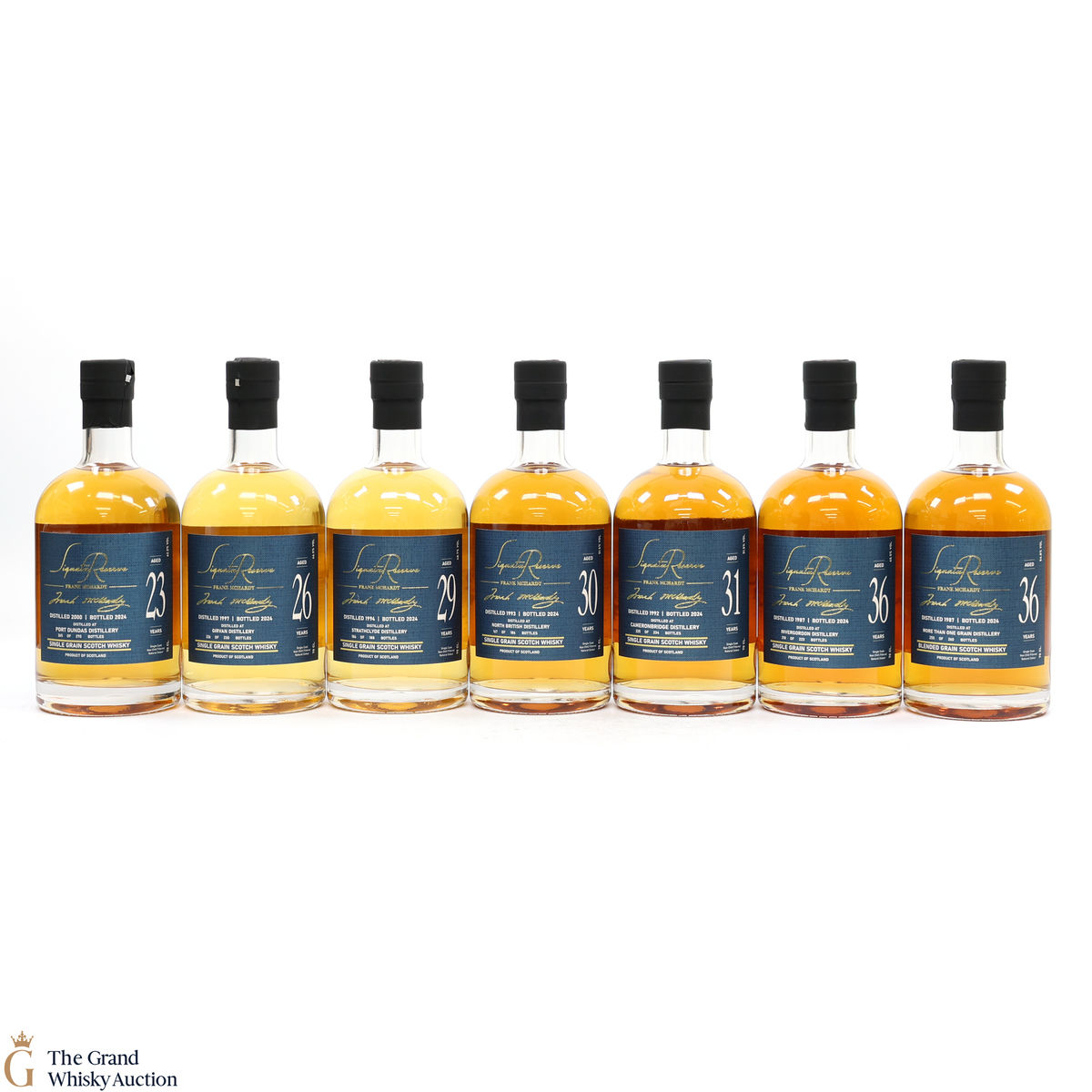 Frank McHardy - Signature Reserve - Grain Scotch Whisky (7x70cl)