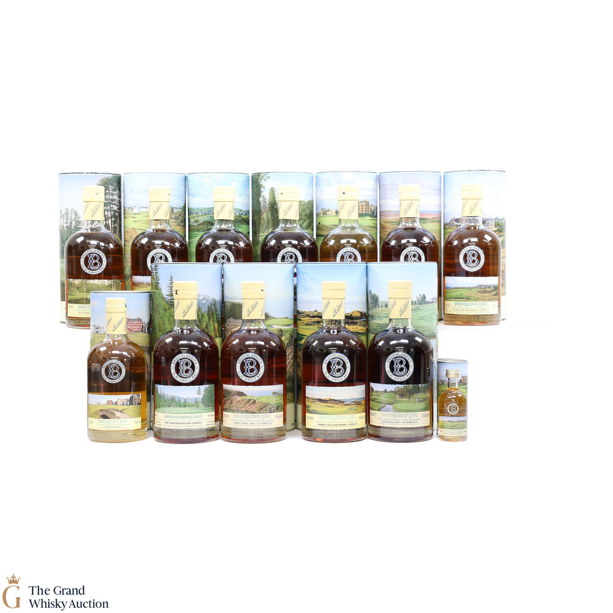 Bruichladdich - Links Series (11x70cl, 1x50cl & 1x5cl)