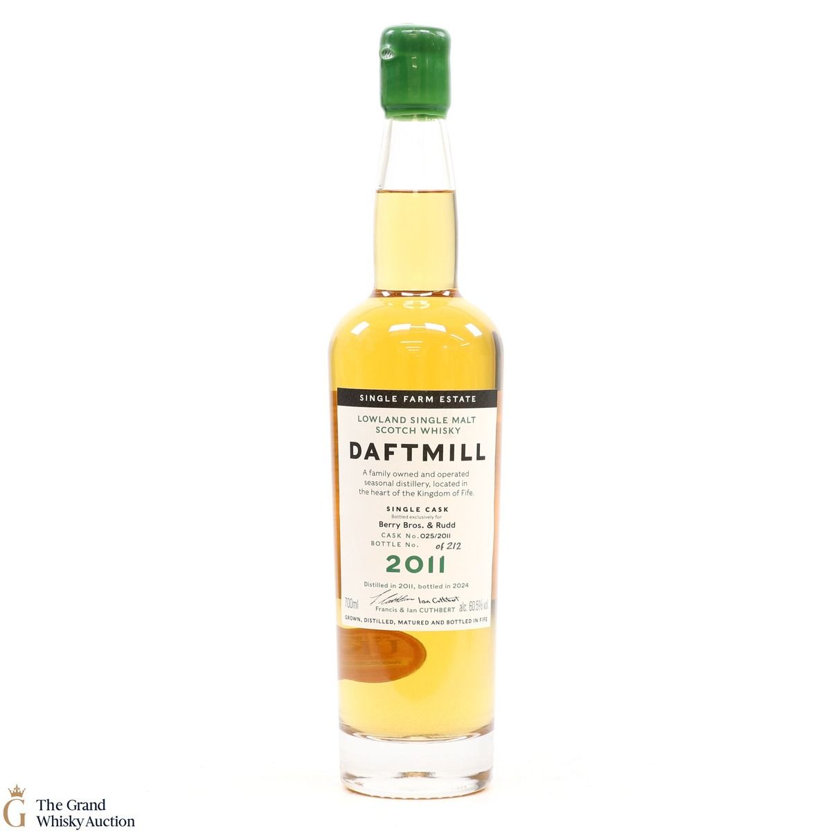 Daftmill - 2011 Single Cask #025/2011 - Berry Bros & Rudd