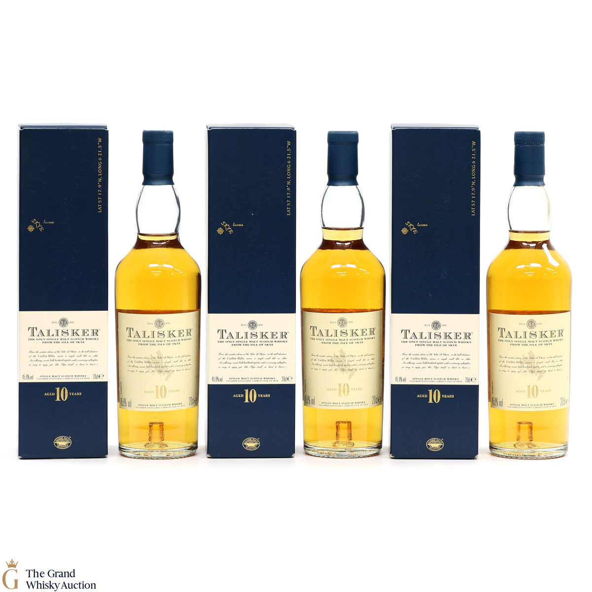 Talisker - 10 Year Old - Pre 2012 (3x20cl)