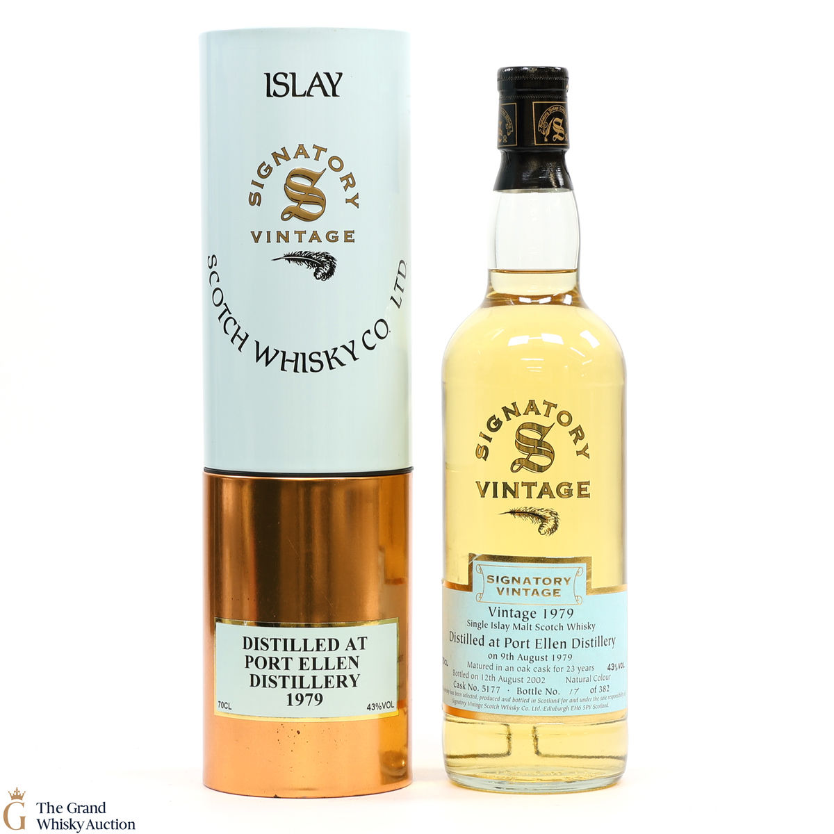 Port Ellen -  23 Year Old 1979 - Single Cask #5177 - Signatory Vintage