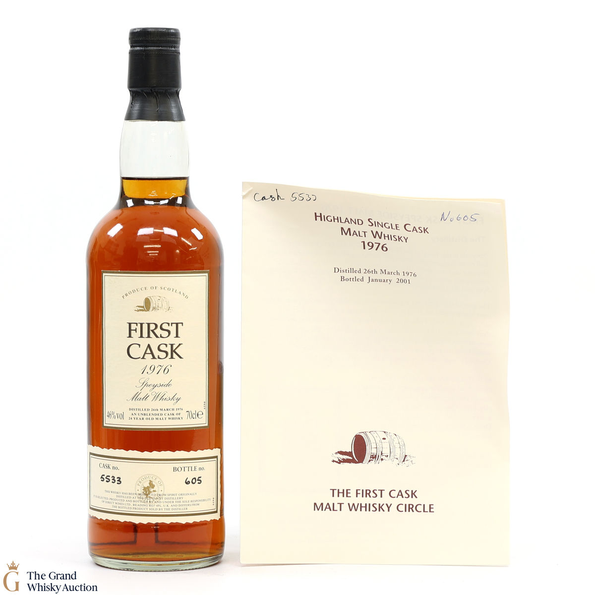 Glenlivet - 24 Year Old 1976 #5533 - First Cask