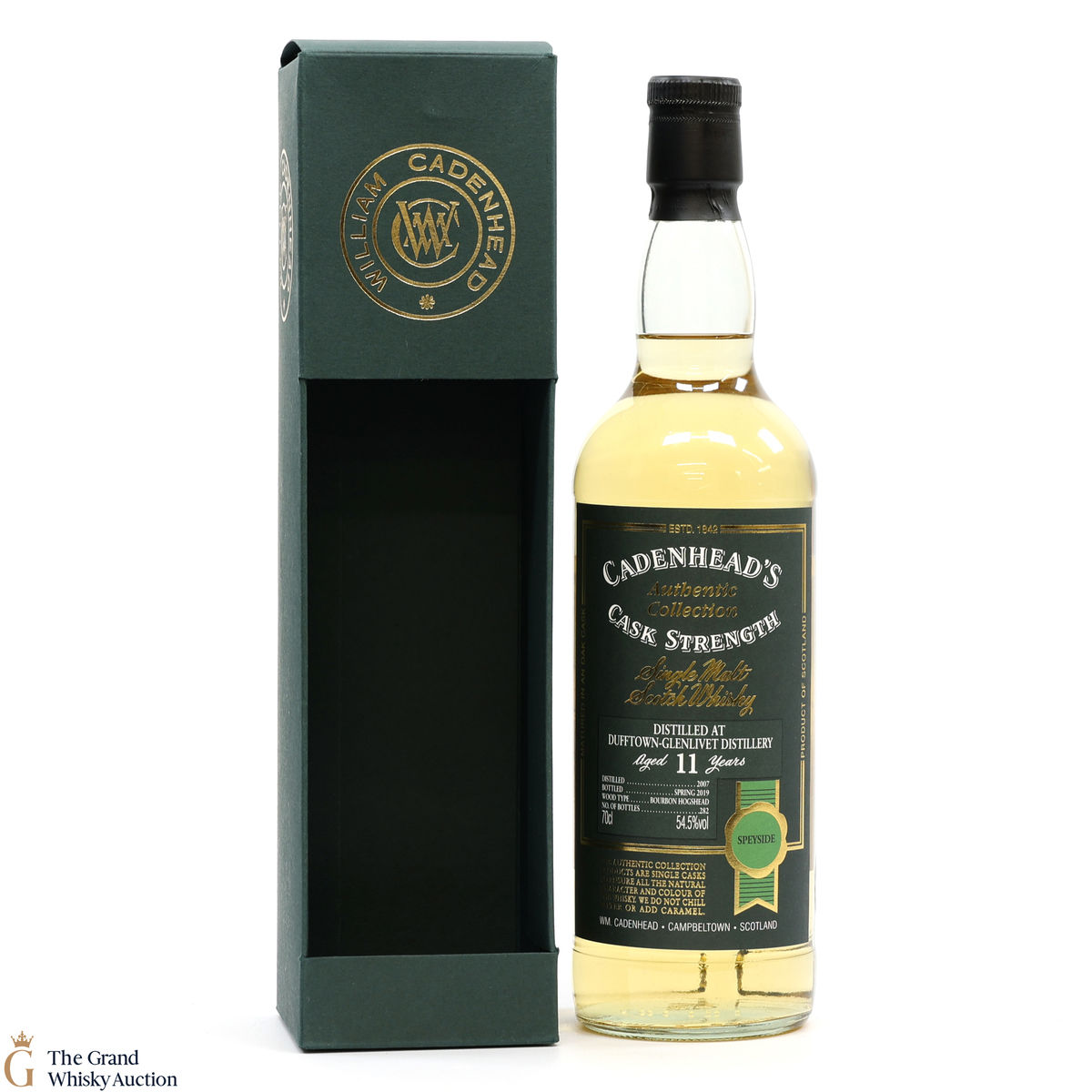 Dufftown-Glenlivet - 11 Year Old - Cadenhead's Authentic Collection 