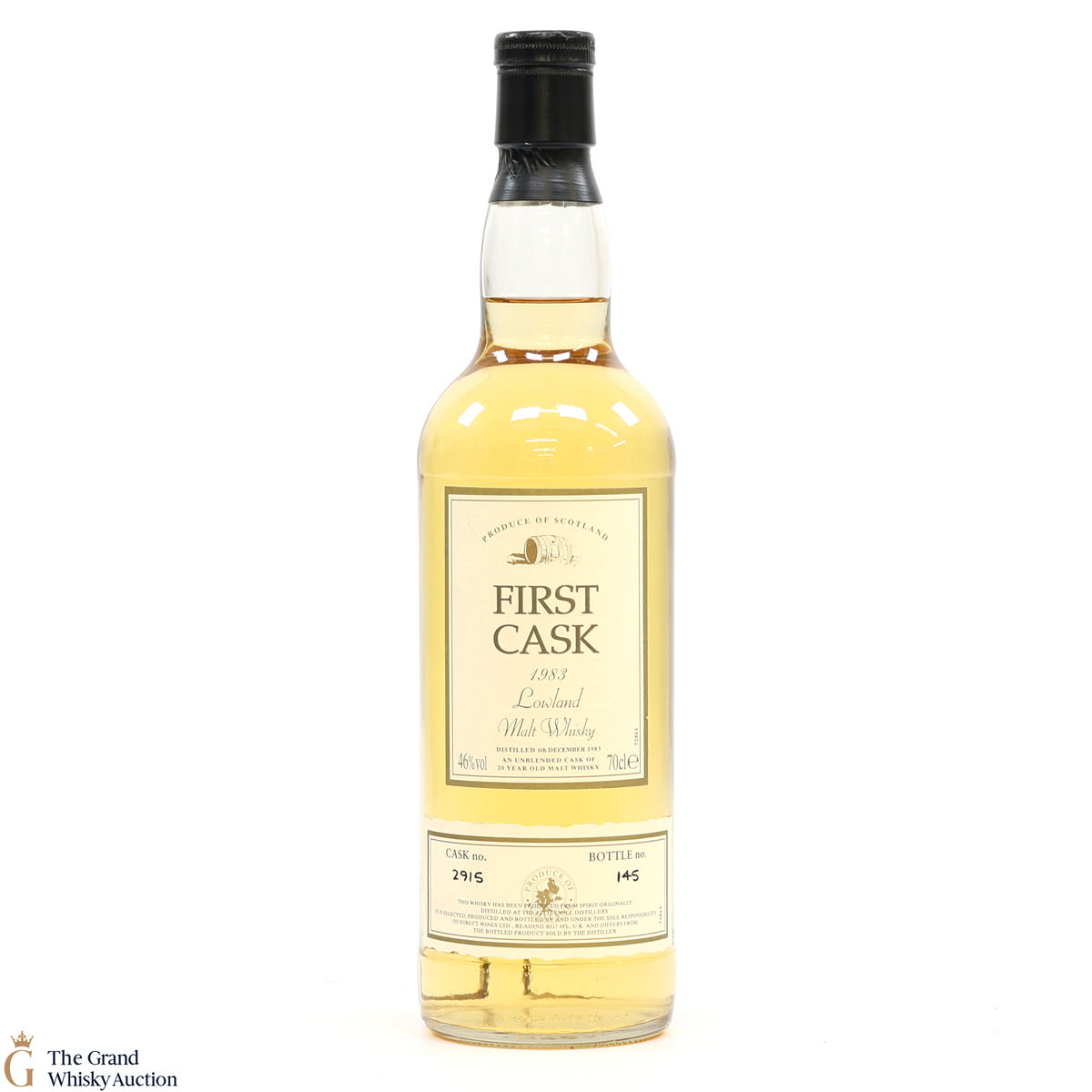 Littlemill - 20 Year Old 1983 #2915 - First Cask