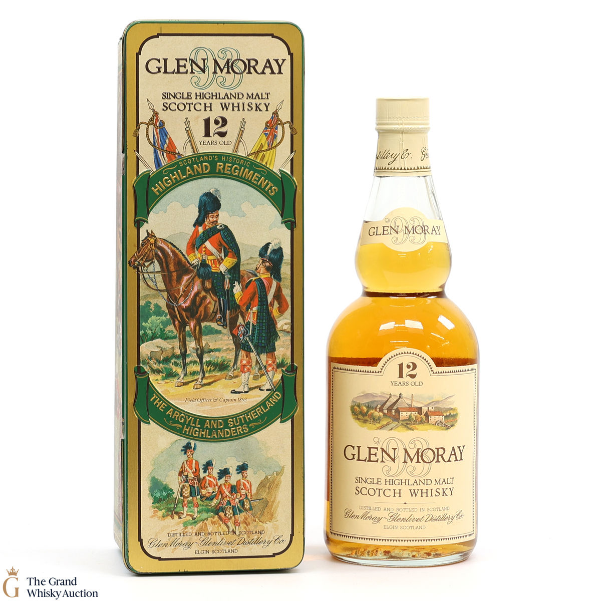 Glen Moray - 12 Year Old - Argyll and Sutherland Highlanders (75cl)