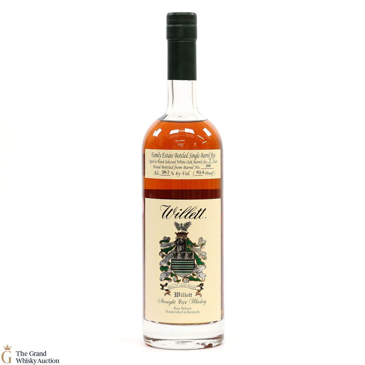 Willett Family Estate - 7 Year Old Single Barrel Rye #2111 - Hedonism Wines Exclusive