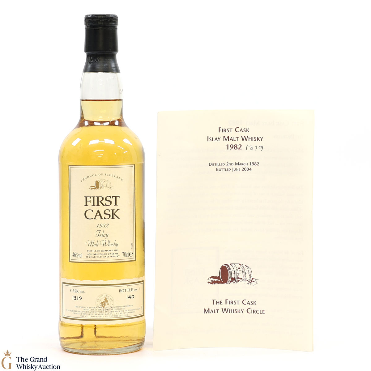 Bowmore - 22 Year Old 1982 #1319 - First Cask