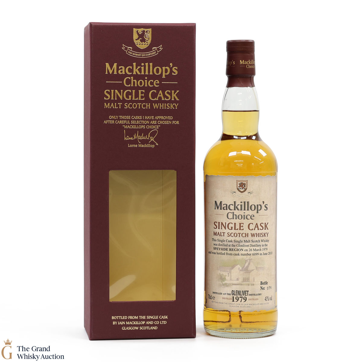 Glenlivet - 1989 Single Cask #6099 - Mackillop's Choice 