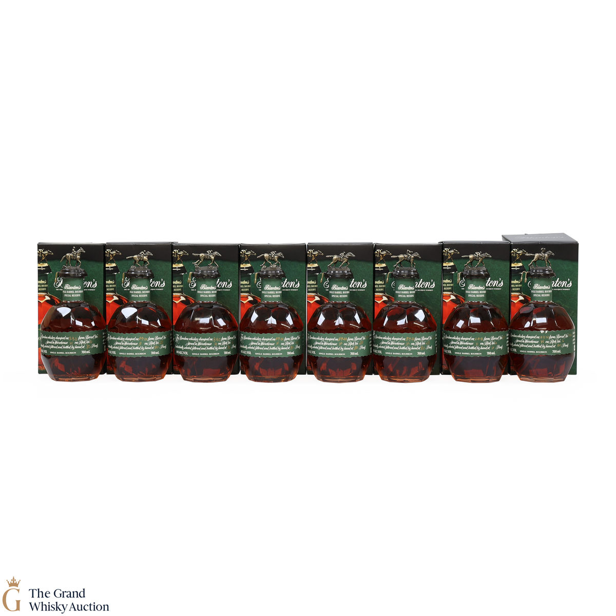 Blanton's - Special Reserve Dumped 2022 - Complete Stopper Collection (8 x 70cl)