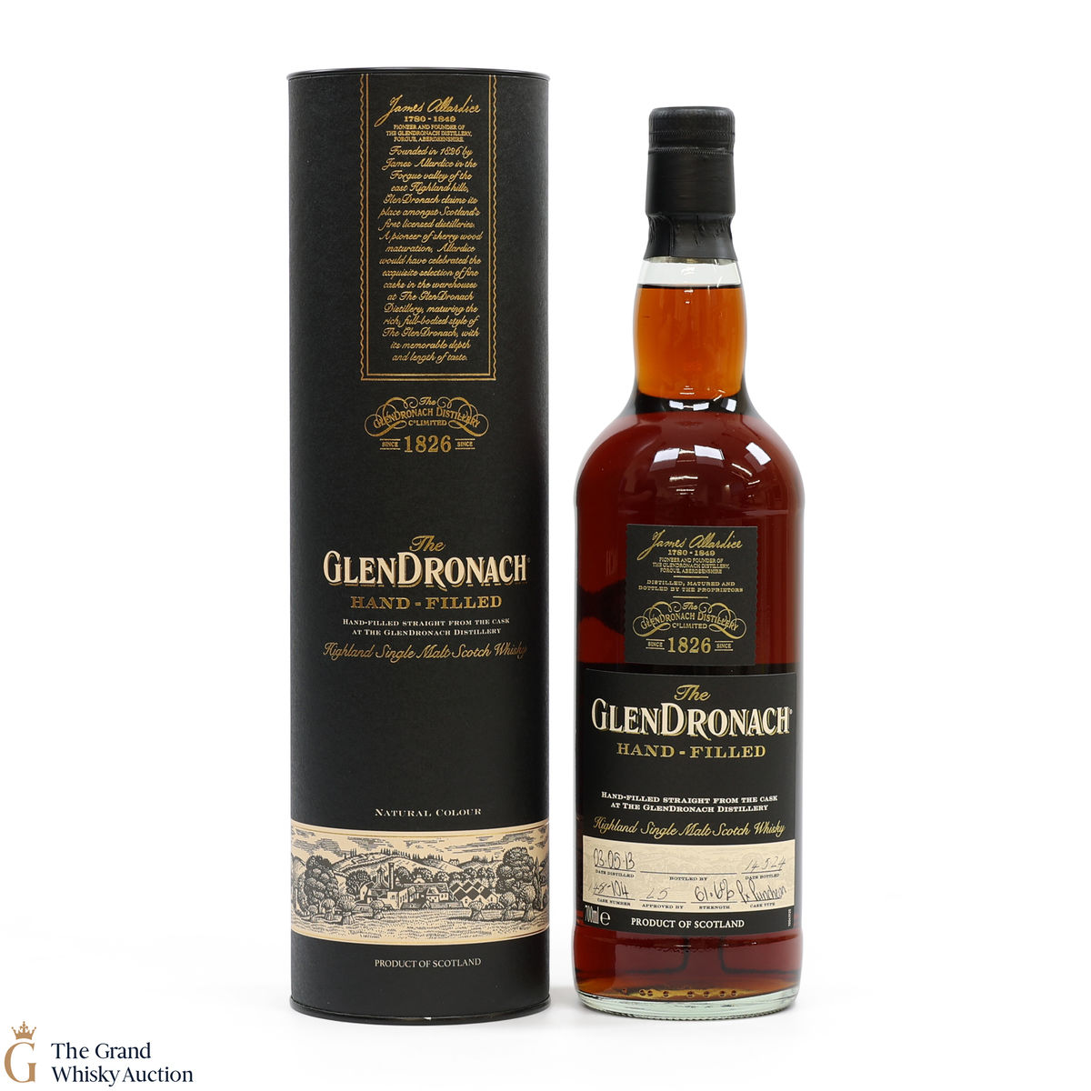 Glendronach - 10 Year Old 2013 Hand Filled Cask Strength PX #104