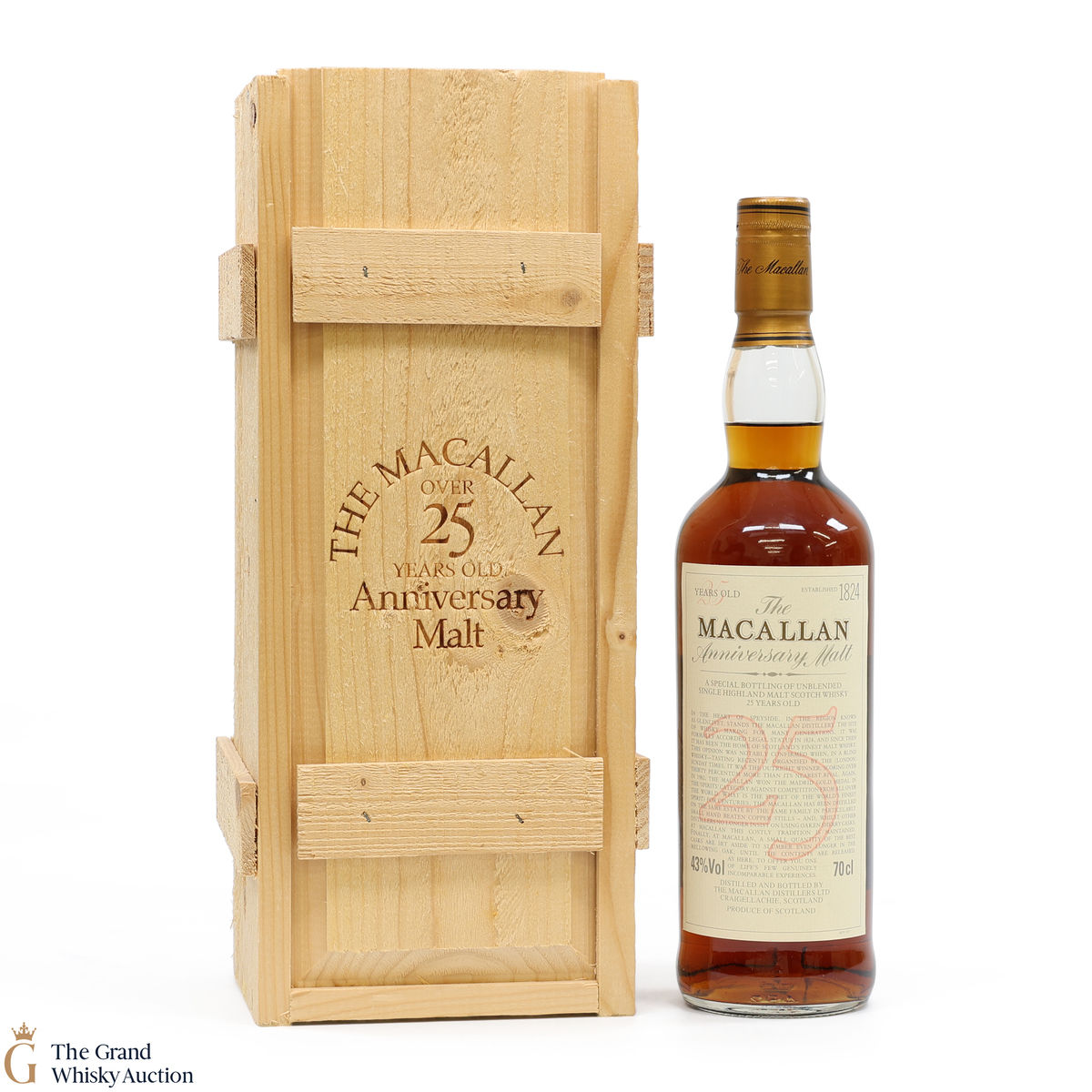 Macallan - 25 Year Old - Anniversary Malt