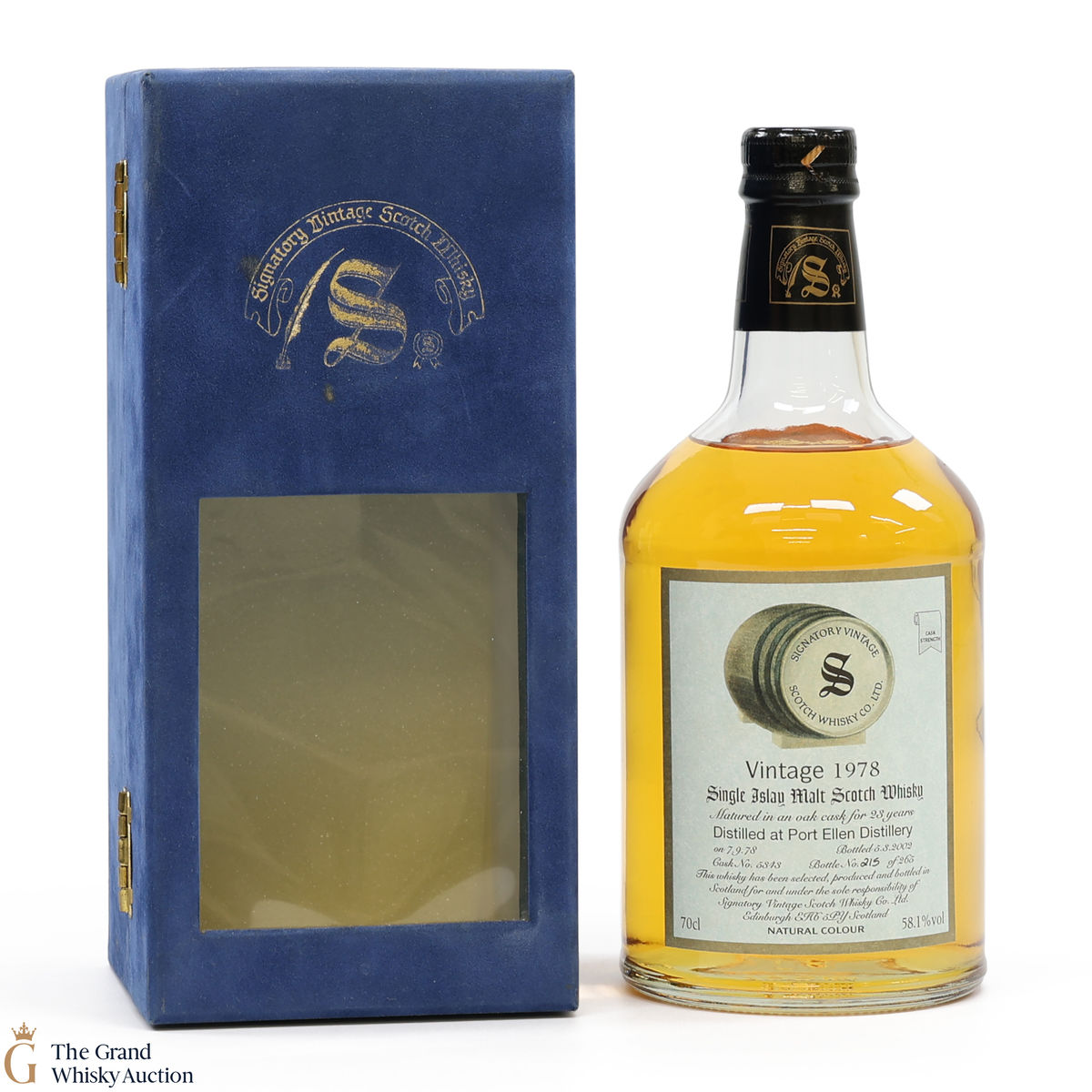 Port Ellen -  23 Year Old 1978 - Single Cask #5343 - Signatory Vintage