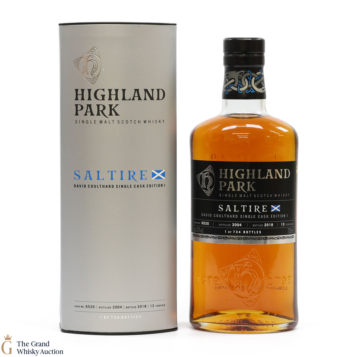 Highland Park - 13 Year Old - Saltire - Edition 1 - David Coulthard 