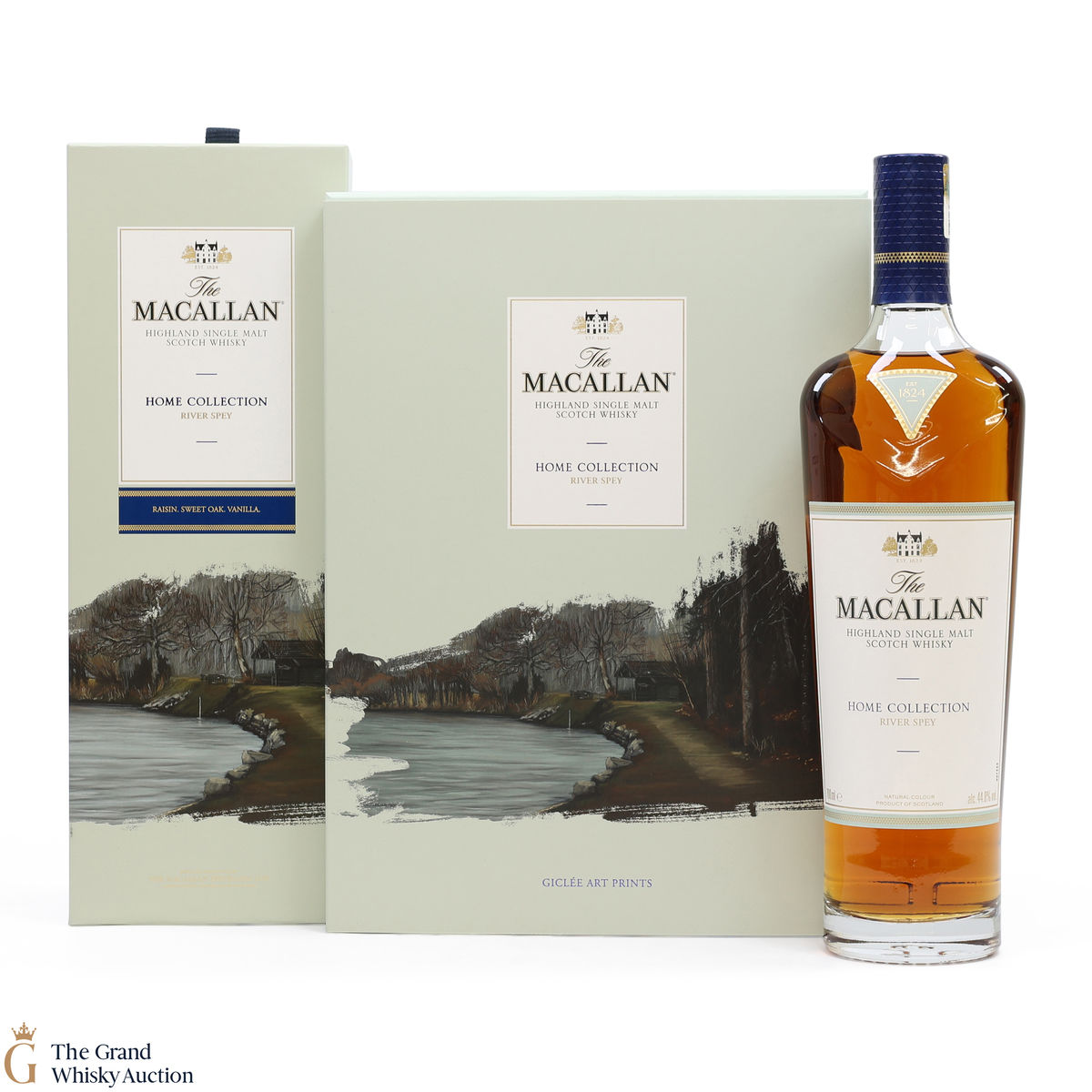 Macallan - Home Collection - River Spey (1x70cl) & Giclee Art Prints
