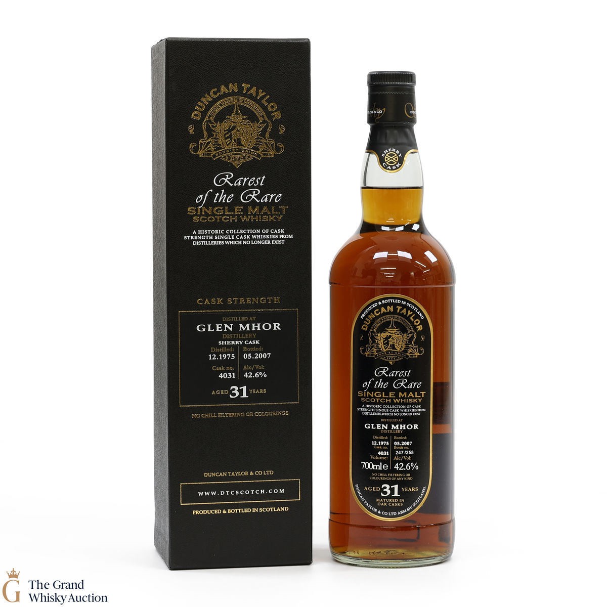 Glen Mhor - 31 Year Old 1975 - Single Cask #4031 - Duncan Taylor
