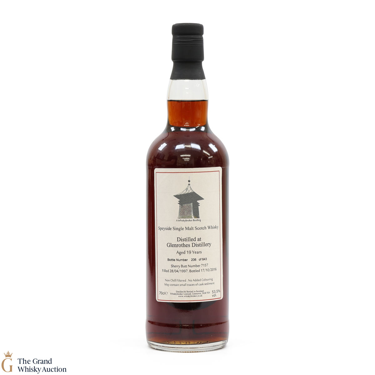 Glenrothes - 19 Year Old 1997 - Whisky Broker #7157