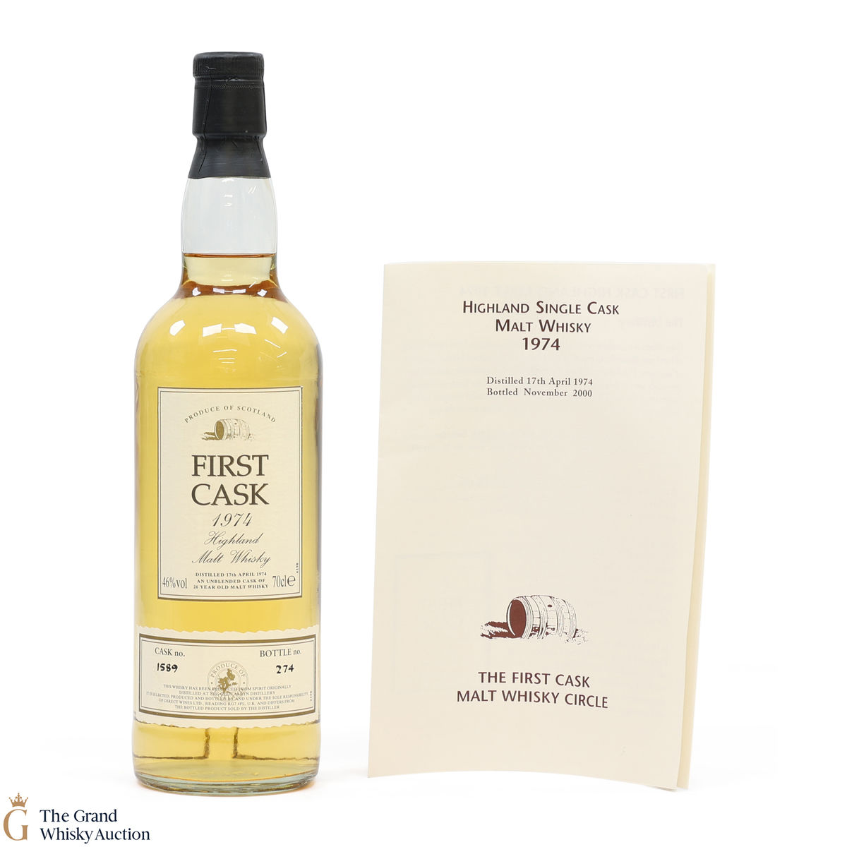 Glen Albyn - 26 Year Old 1974 #1589 - First Cask