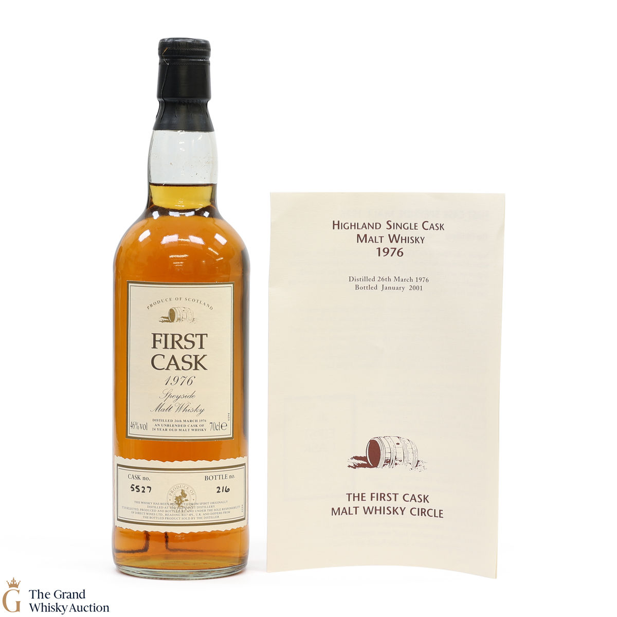 Glenlivet - 24 Year Old 1976 #5527 - First Cask 