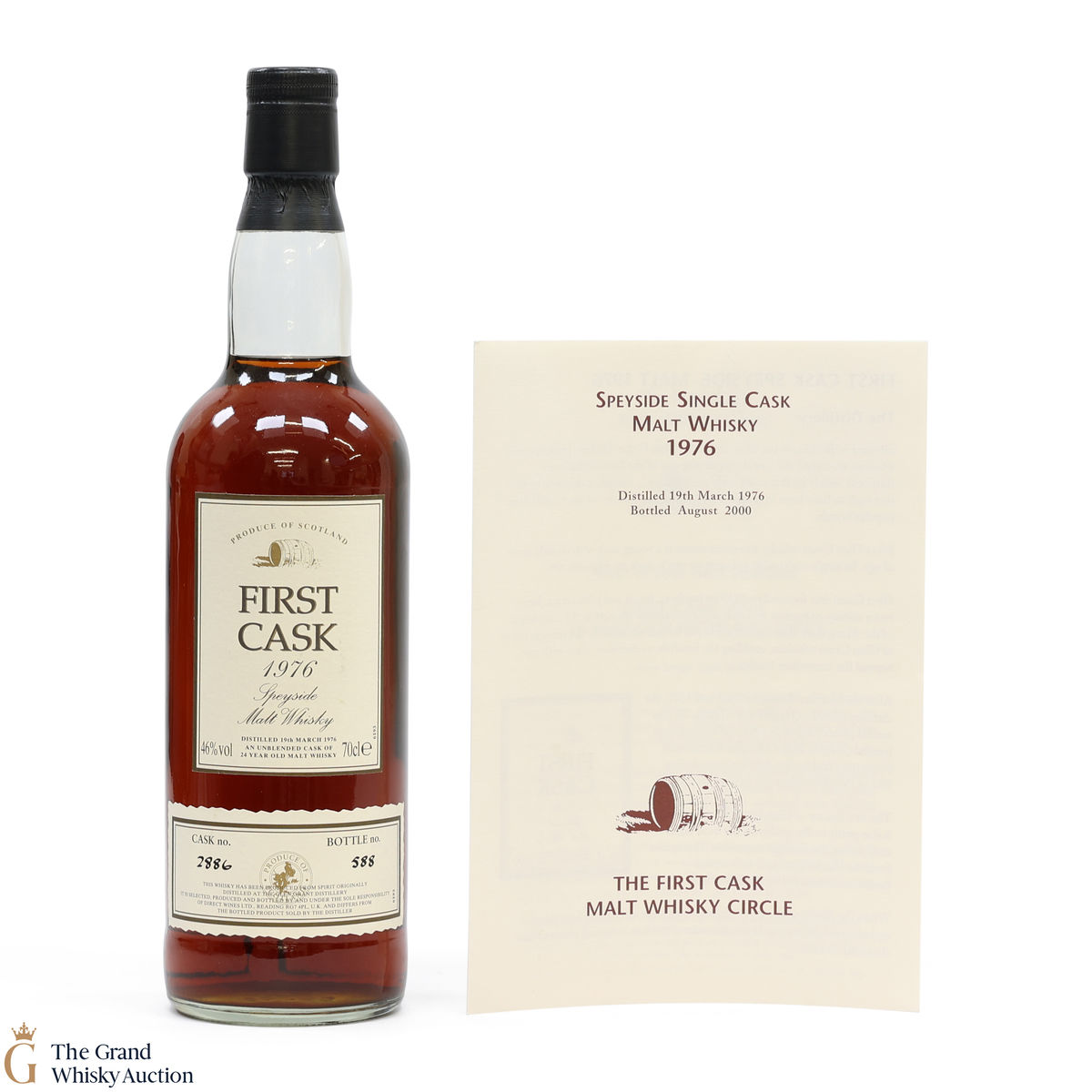 Glen Grant - 24 Year Old 1976 #2886 - First Cask