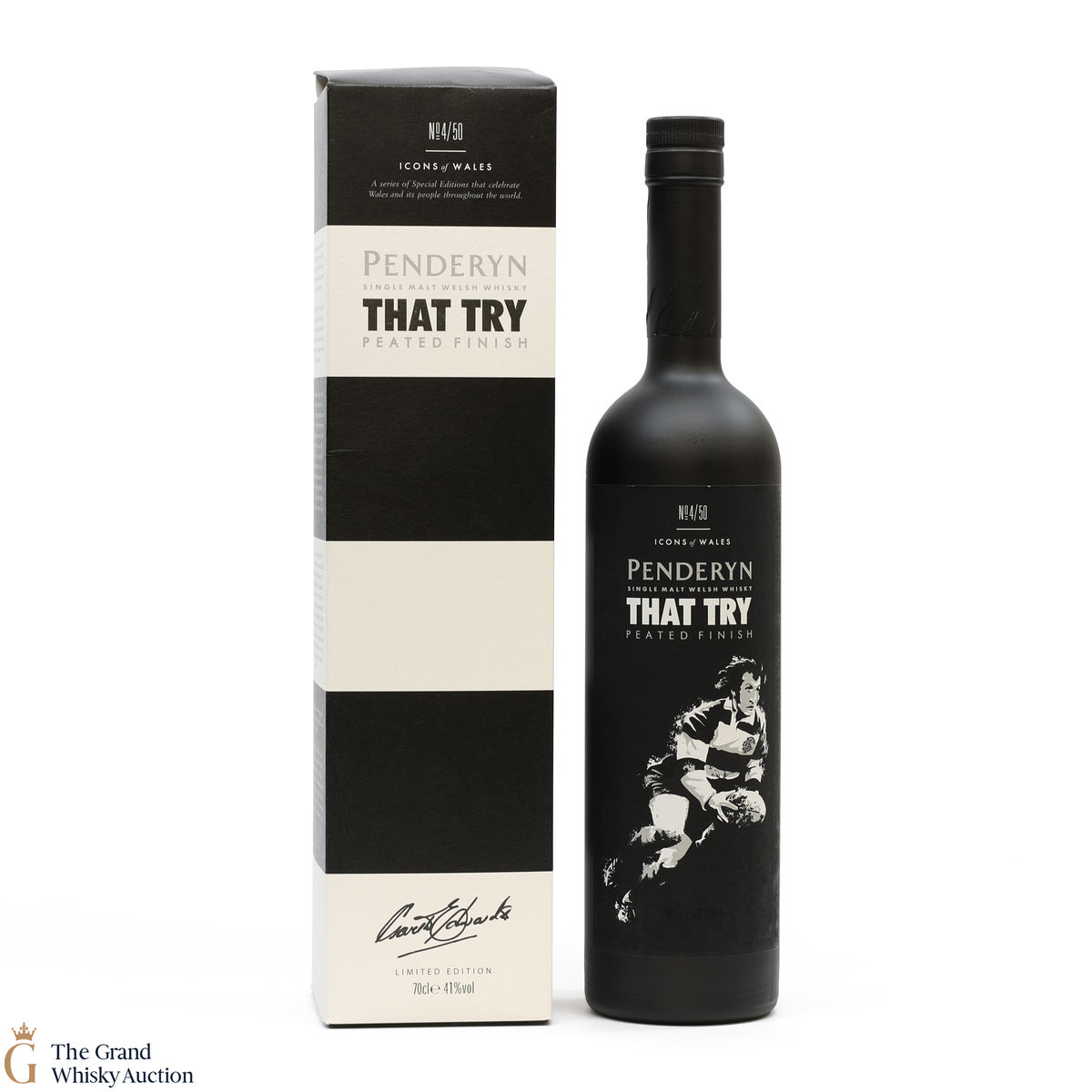 Penderyn - Icons of Wales #4 That Try - Peated Finish 