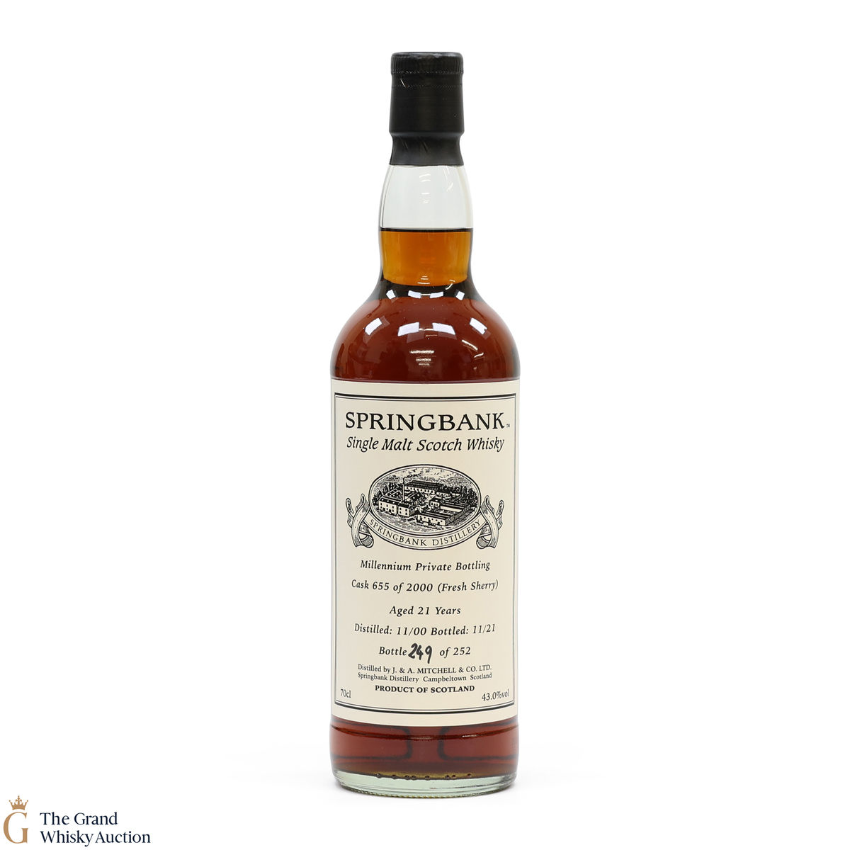 Springbank - 21 Year Old 2000 - Millennium Private Bottling 